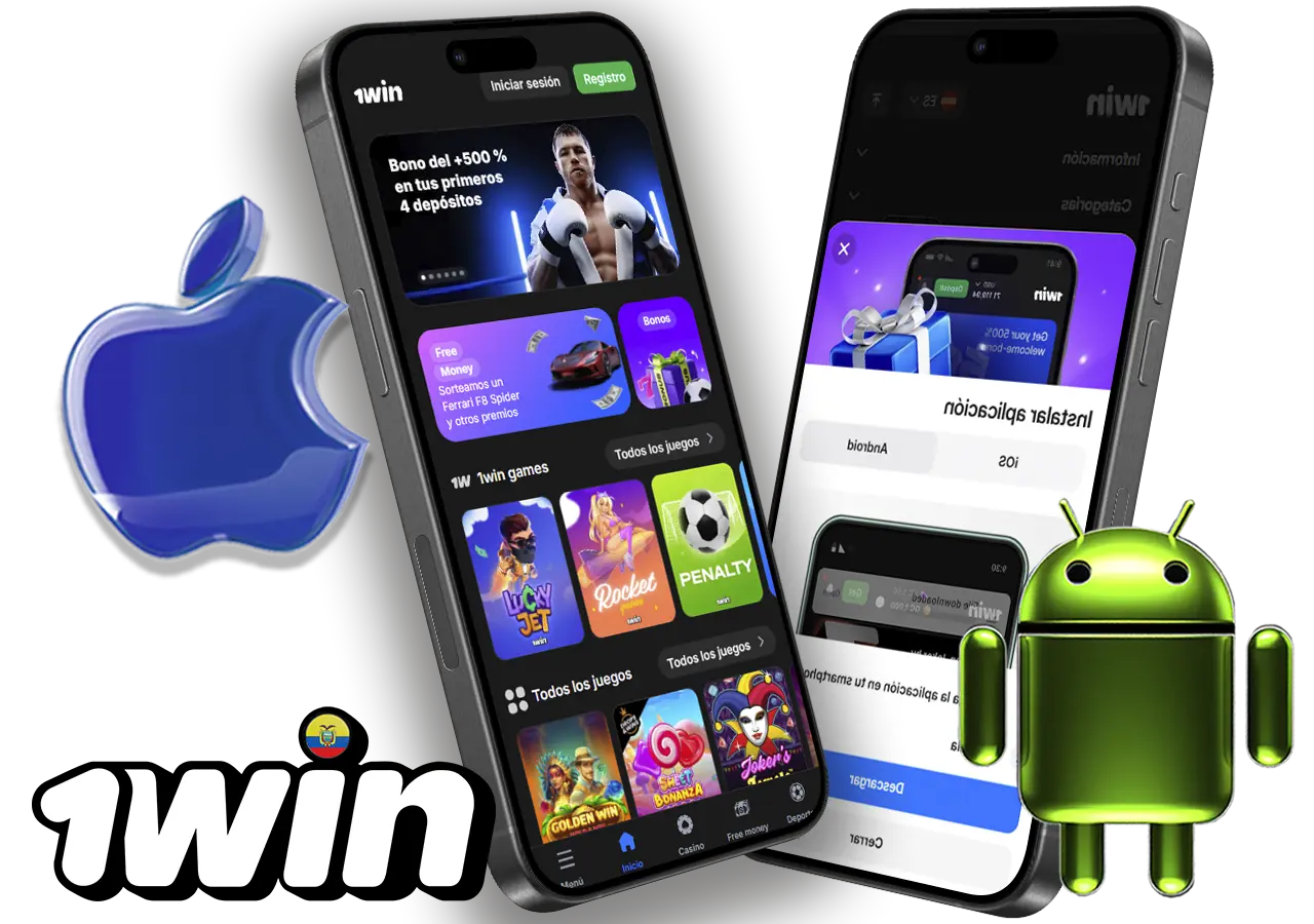 Aplicación móvil 1win