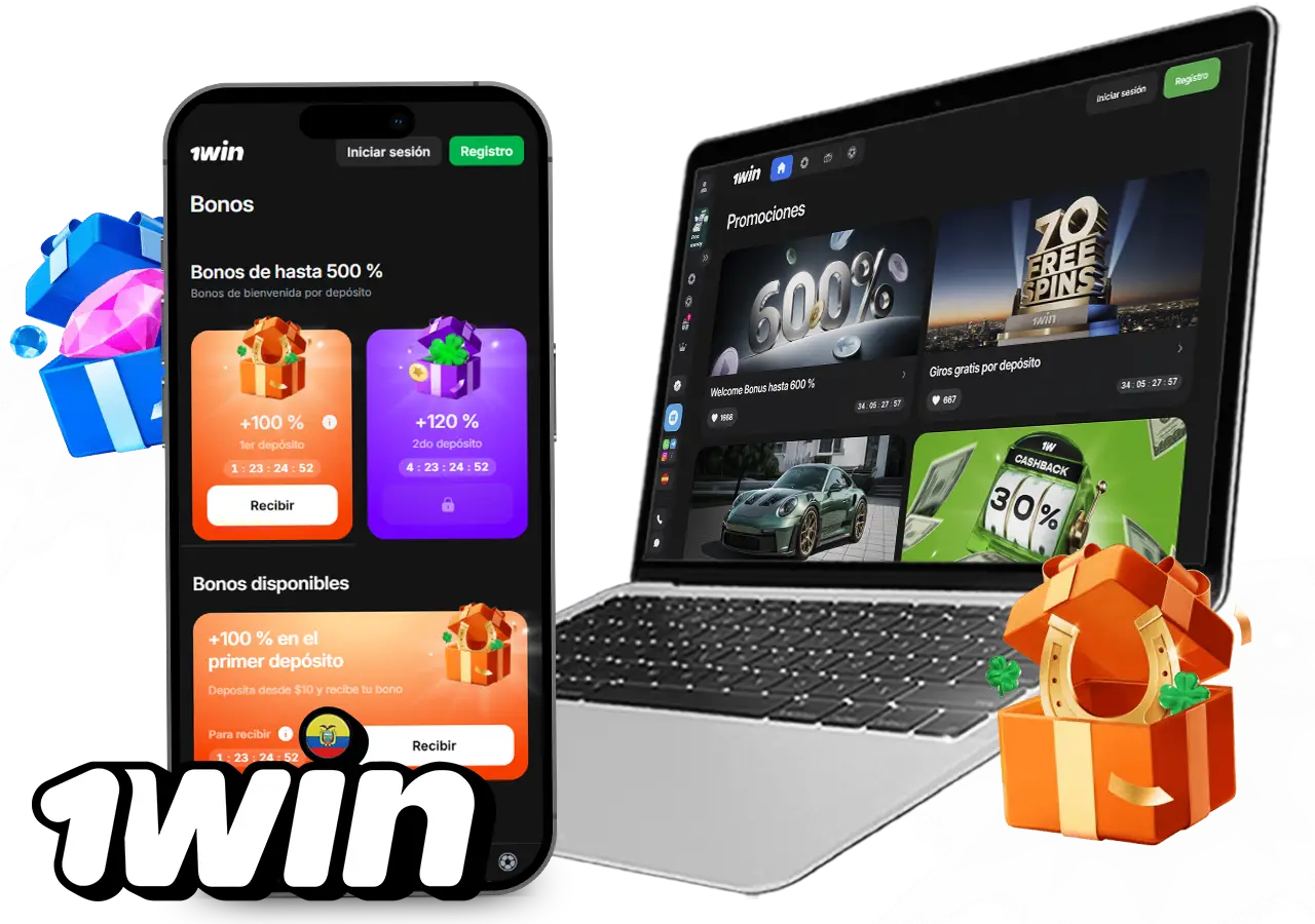 Bonificaciones y promociones 1win